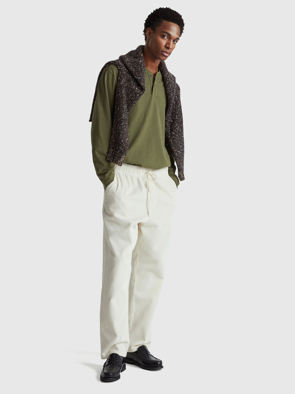 ROUND NECK SWEATL/S Herren image number null