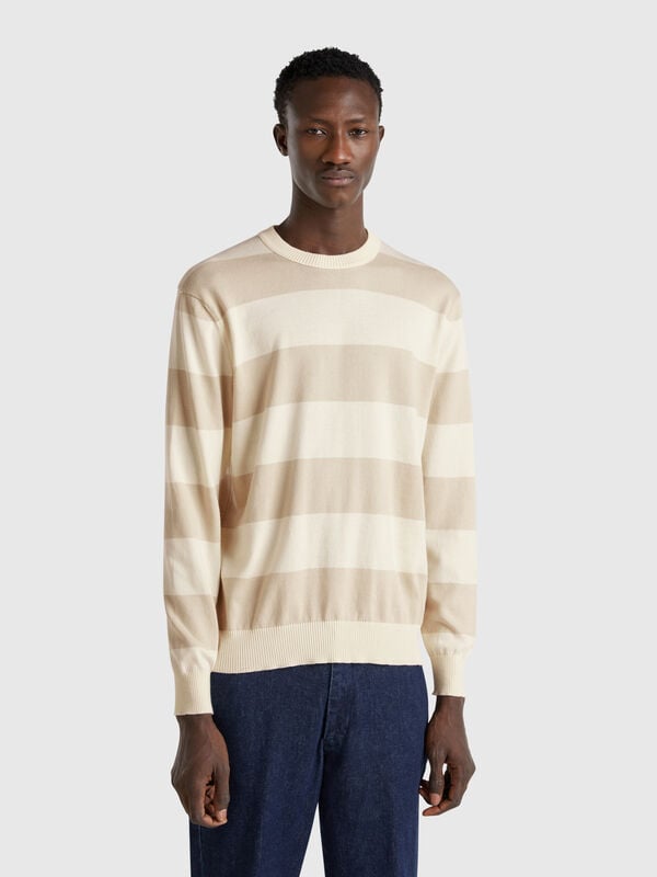 Gestreifter Pullover Herren
