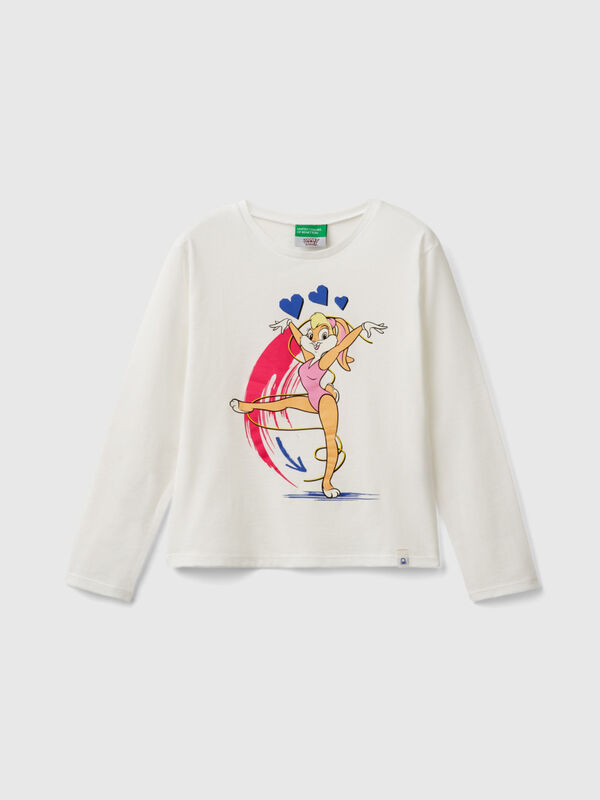 T-shirt ©Looney Tunes en coton bio chaud Filles