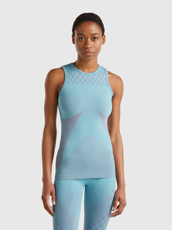 Débardeur de sport sans couture Femme