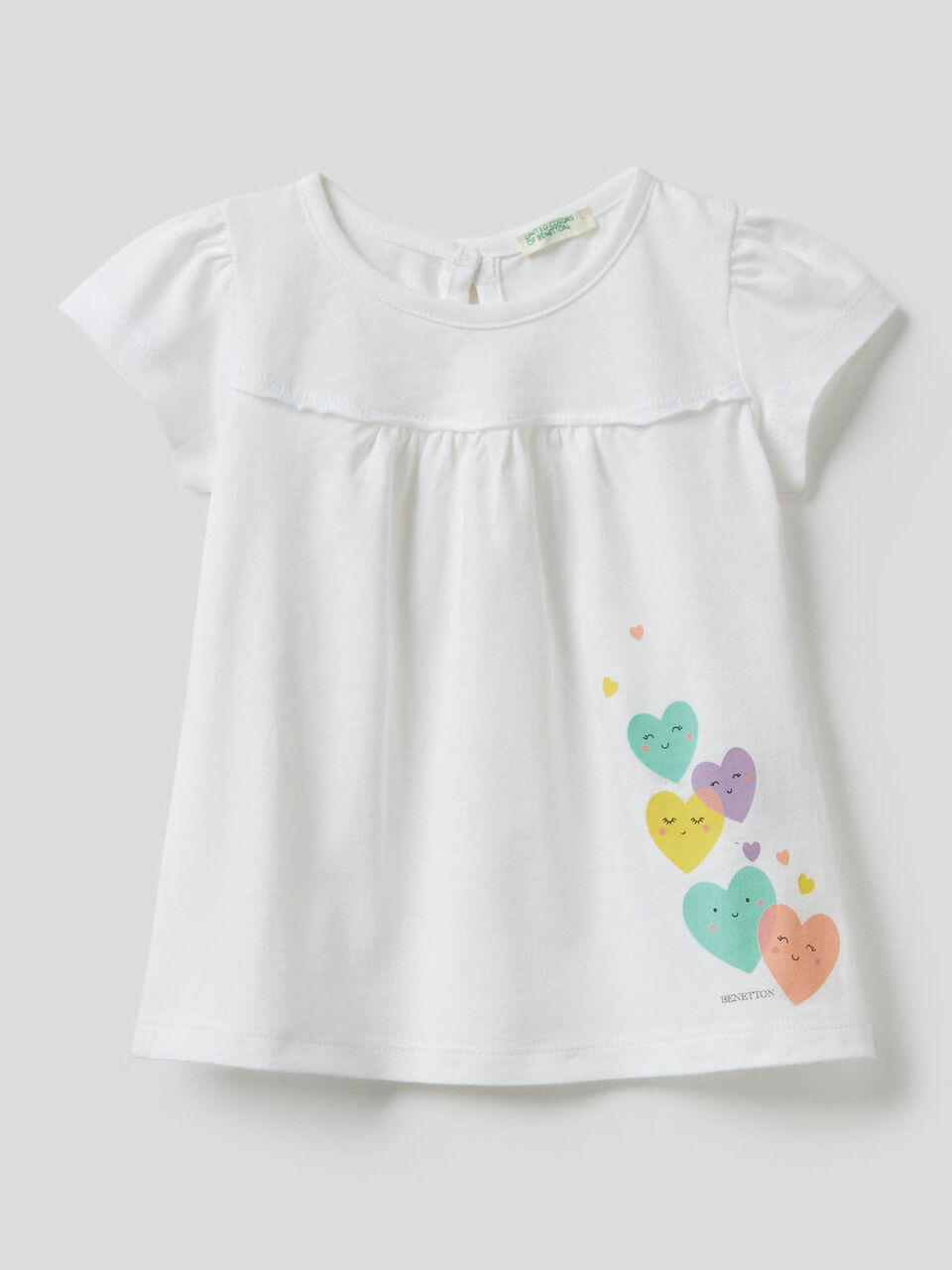 Organic cotton t-shirt with print image number 1
