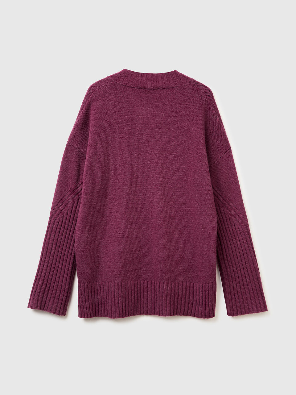 V NECK SWEATER L/S Damen image number 2