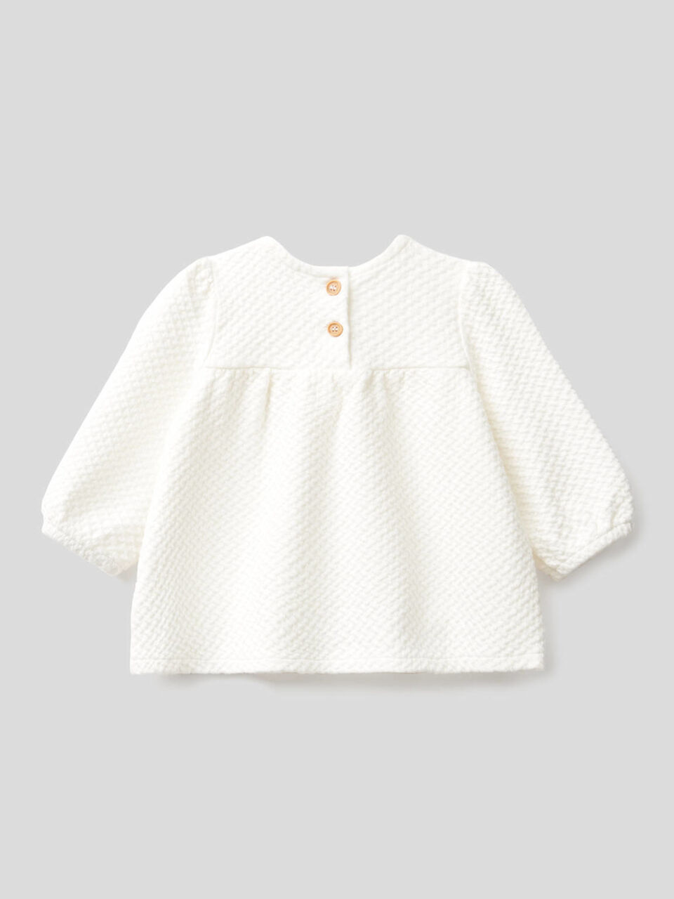 Blouse en coton bio stretch texturé image number 2