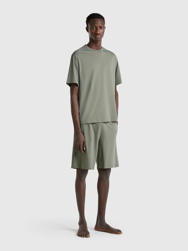 Slip taille haute en coton stretch Homme