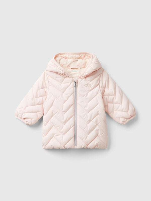 Wattierte Steppjacke mit Ohren Newborn