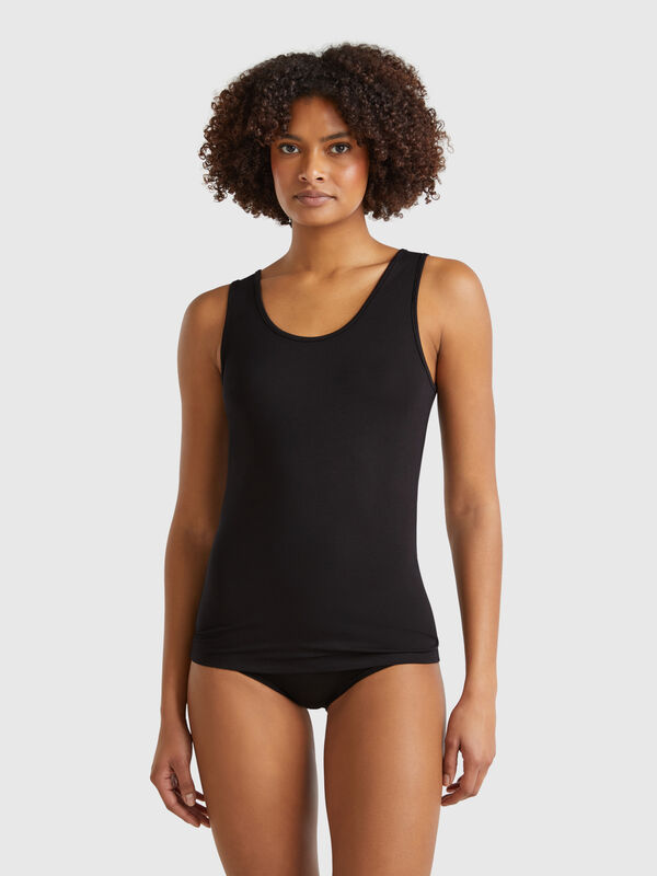 Tank top in stretch Modal Tencel™ Women