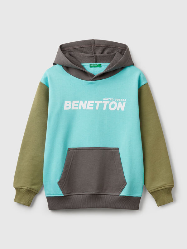 Sweat avec impression et capuche  Garçon