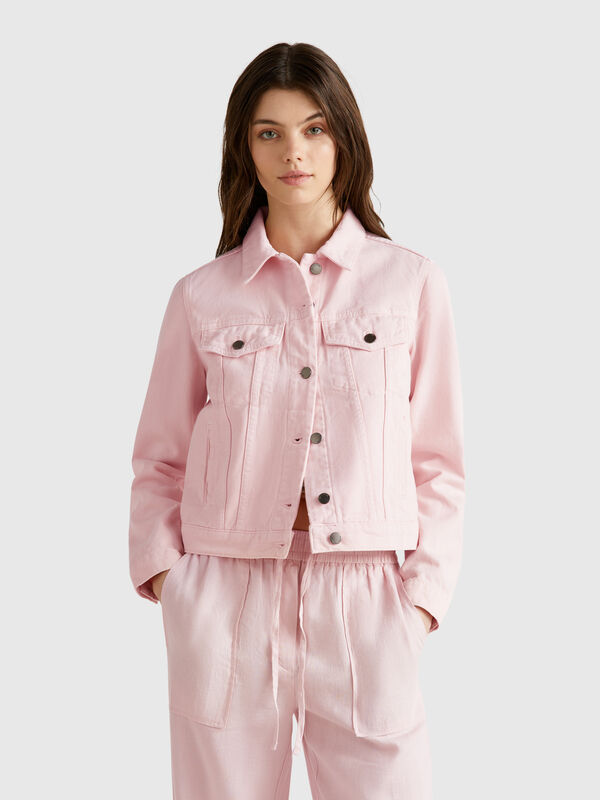 Veste en jean cavalier Femme