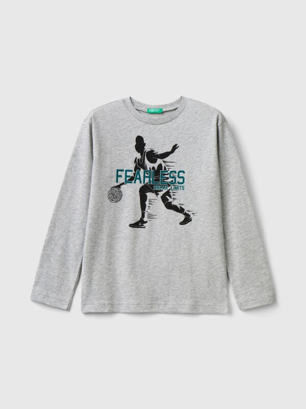 Long sleeve t-shirt with print Junior Boy