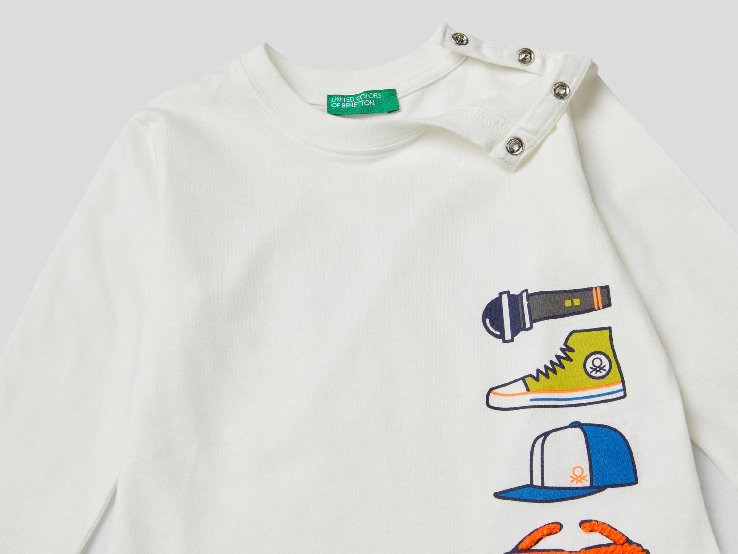 T-Shirt mit Print aus Bio-Baumwolle image number null