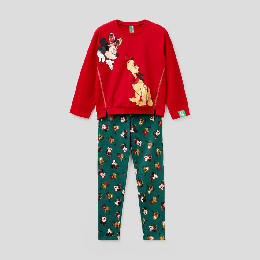 Pluto and Minnie pyjamas in pure cotton