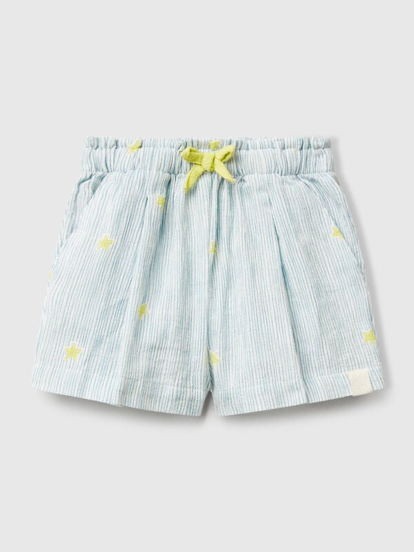Pantalon court avec étoiles Naissancede