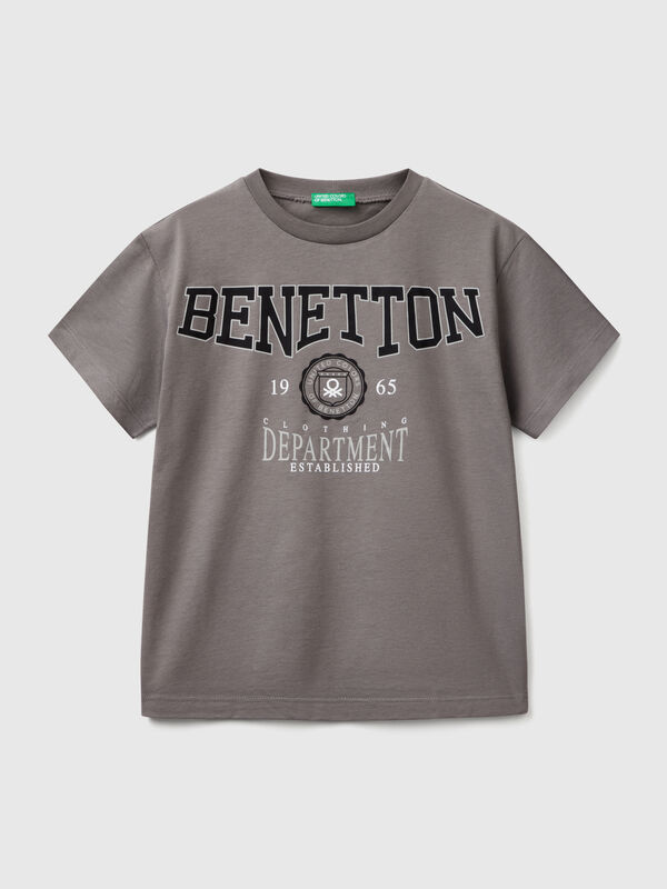 Kurzarm-T-Shirt aus 100% Baumwolle Jungen