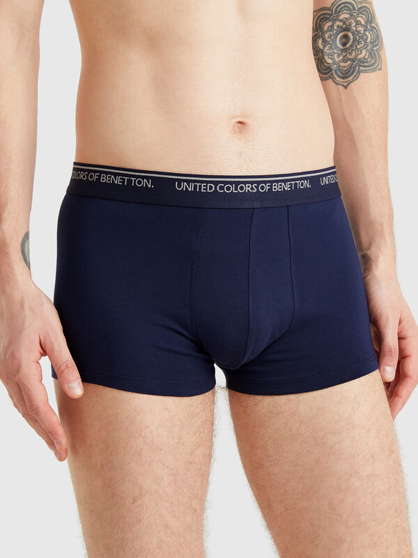 Taillierte Boxershorts aus Baumwolle Herren