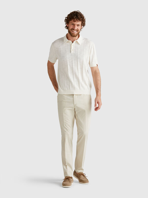 Slim-Fit-Chinohose aus leichter Baumwolle Herren
