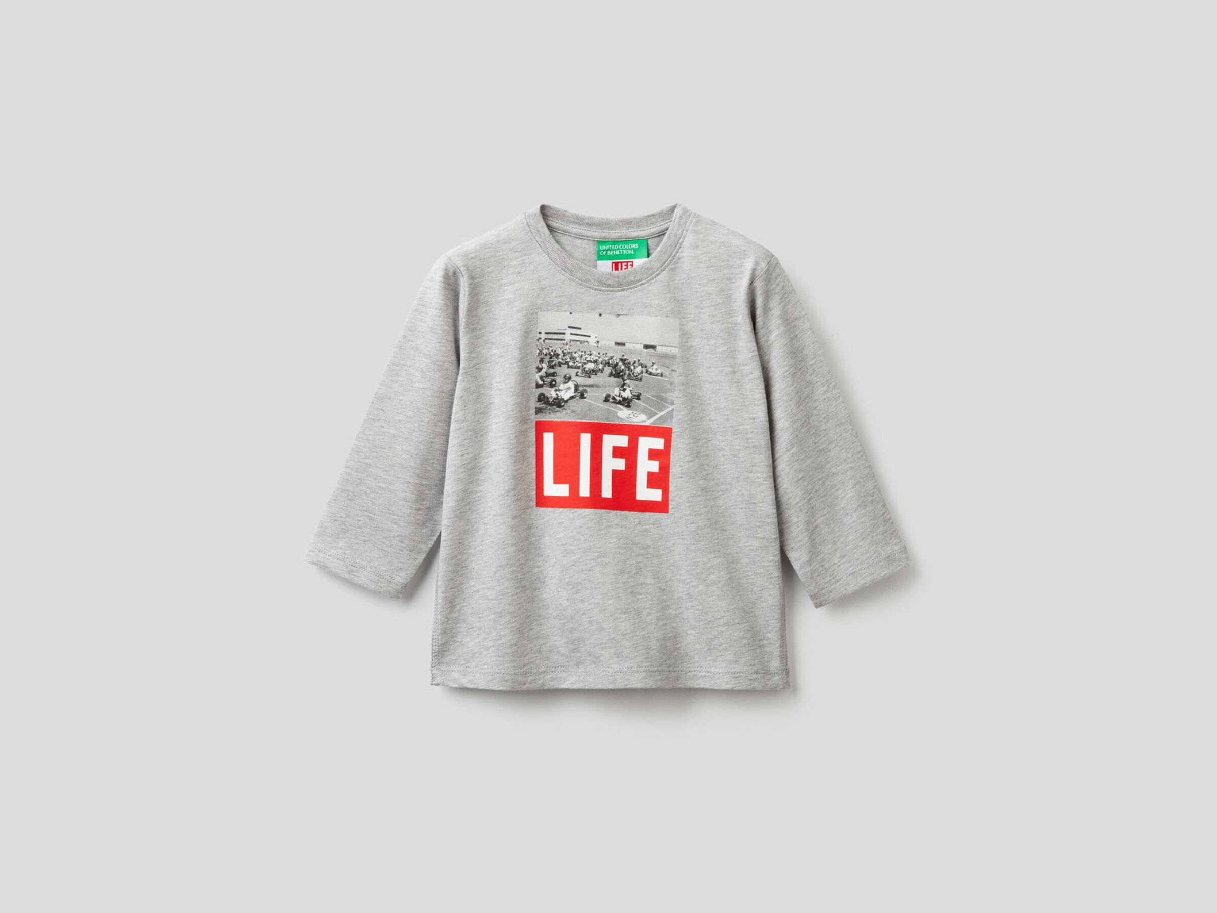 Life T-Shirt mit langen Ärmeln image number null