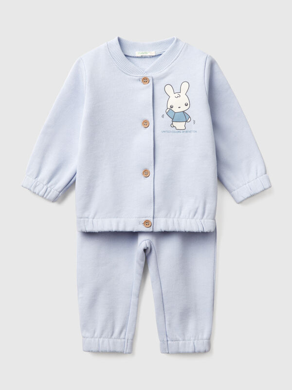Ensemble en molleton de coton  Naissancede