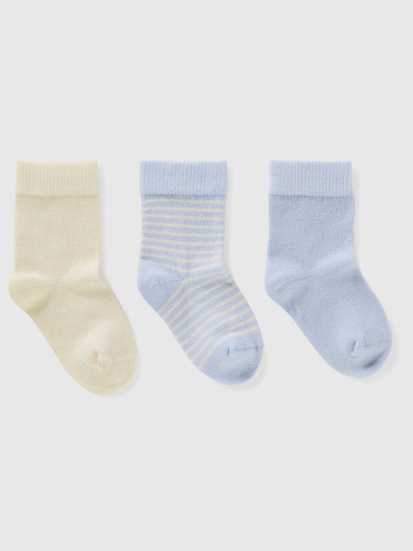 Set mit Socken in Blautönen Newborn