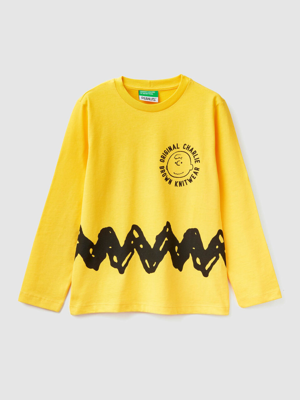 T-shirt with "Peanuts" print image number 1