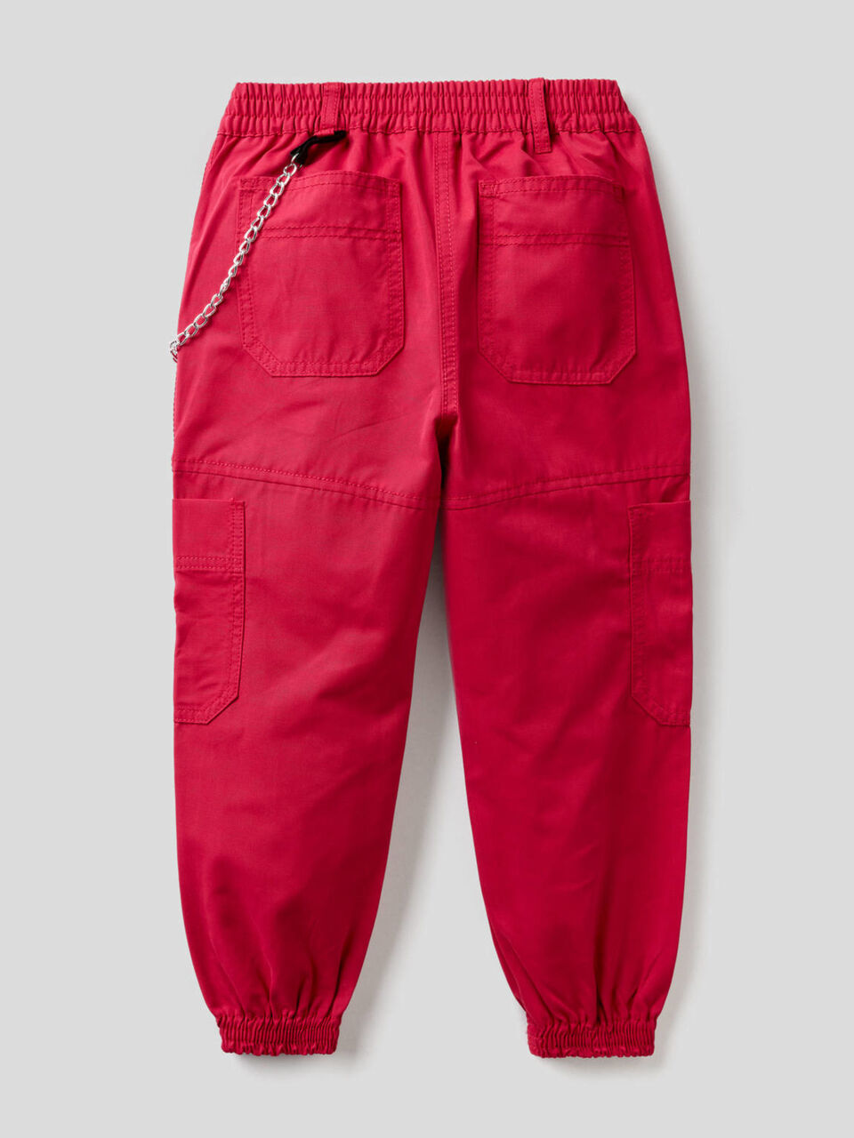 Pantalon cargo avec chaine image number 2