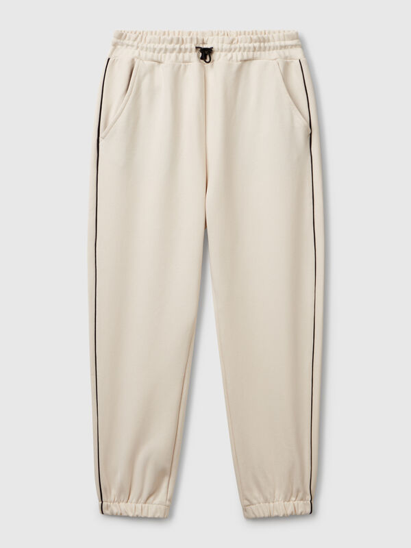 Pantalon sweat avec passepoil Garçon