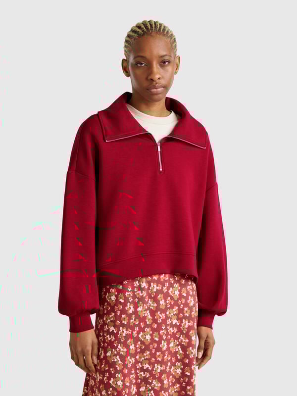 Zip-up sweatshirt Women