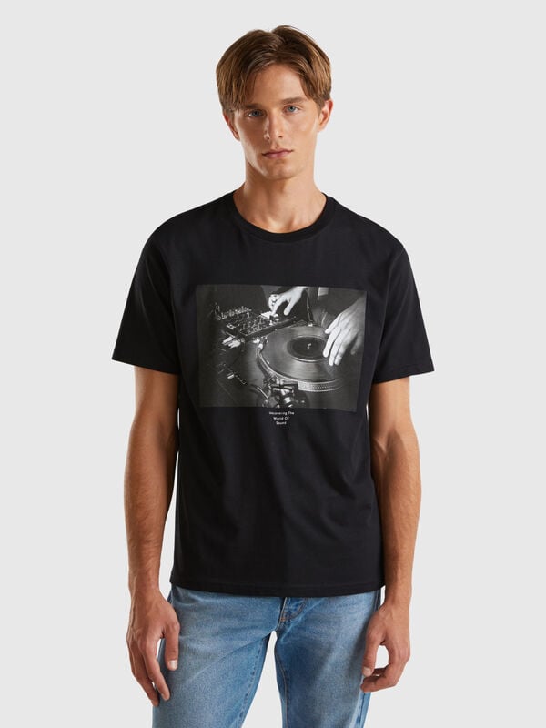 T-Shirt mit Fotoprint Herren