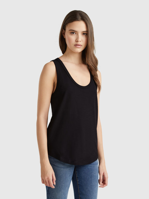 Leichtes Tanktop aus Baumwolle Damen