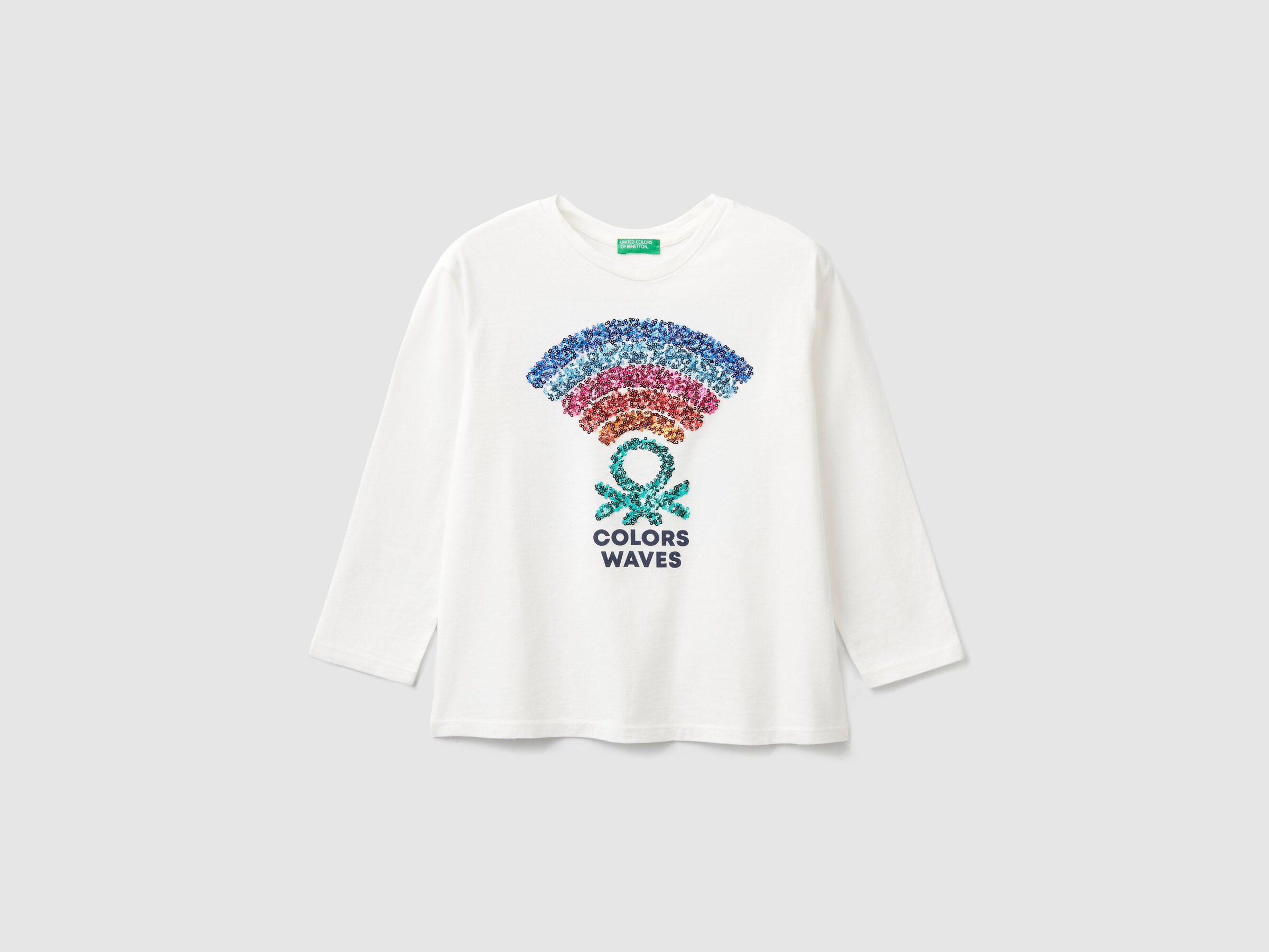T-Shirt mit Pailletten image number null