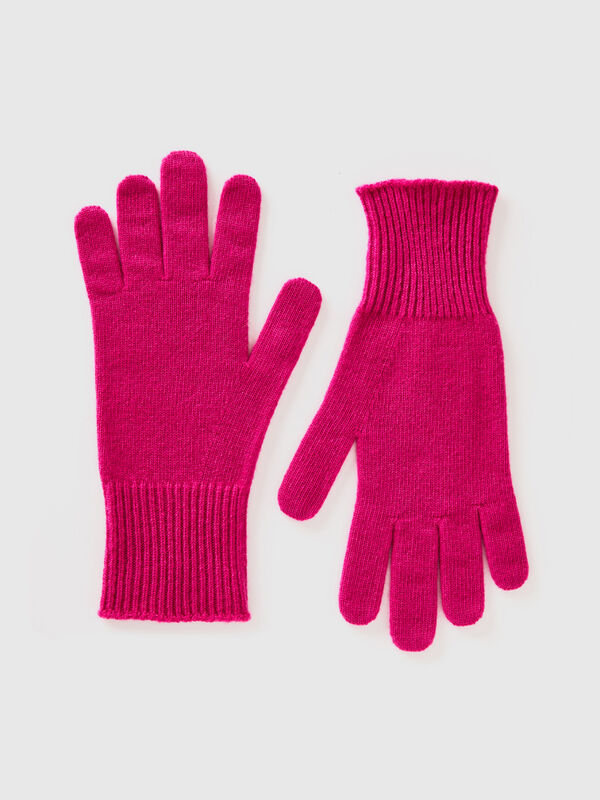 Handschuhe aus reiner Merinowolle Damen