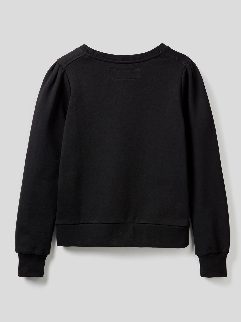 Sweatshirt in organic cotton with embroidery image number 2