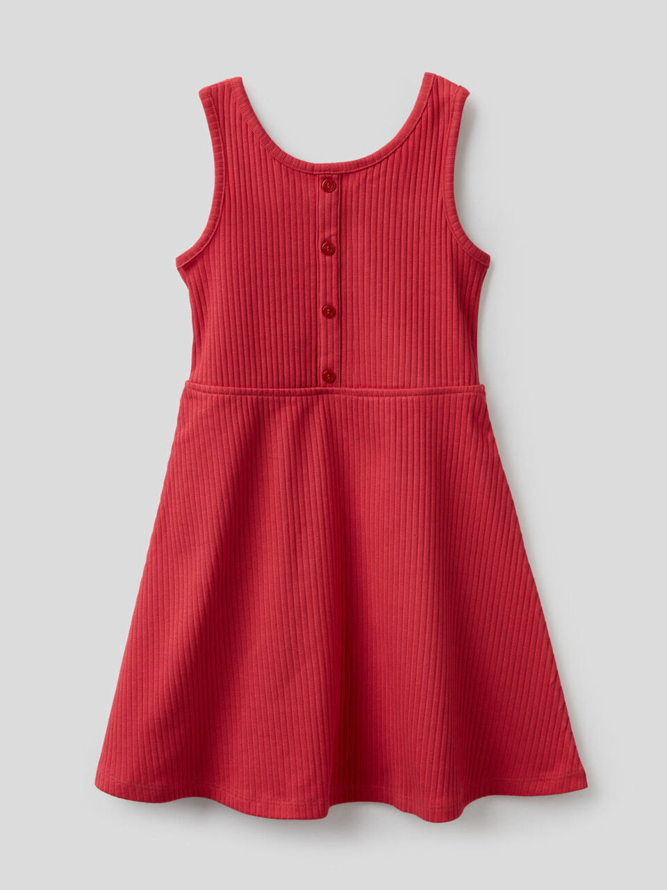 Sommerkleid im Rippenmuster image number 1