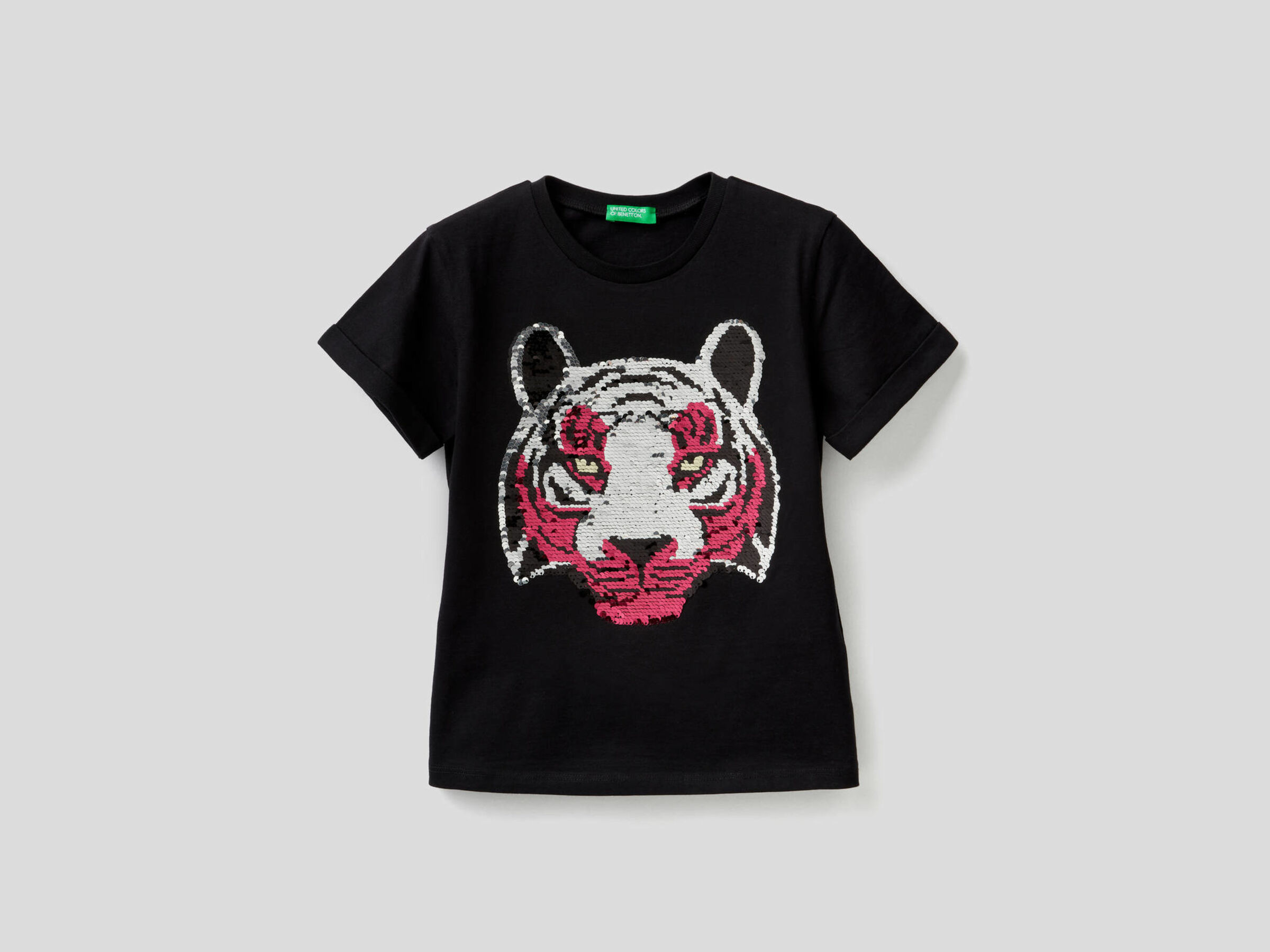 T-Shirt mit Pailletten image number null