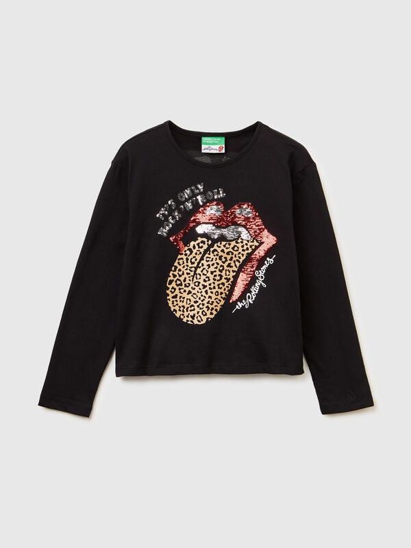 T-shirt coupe carrée « The Rolling Stones » Filles