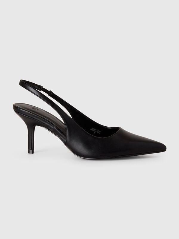 Escarpins noirs à talons Femme