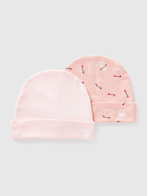 Deux chapeaux en coton  Naissancede