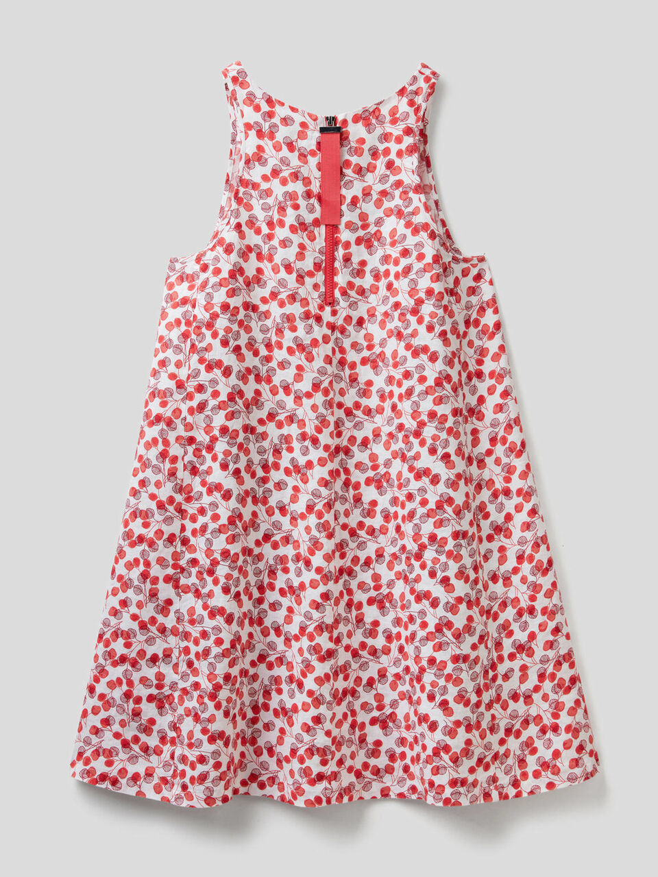 Robe 100% lin imprimé à motifs image number 2