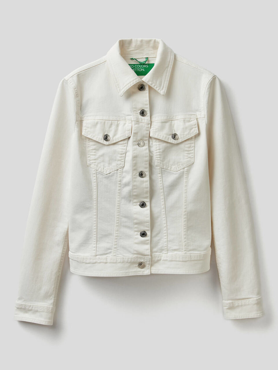 Jacke aus Baumwolle mit natürlicher Färbung image number 1