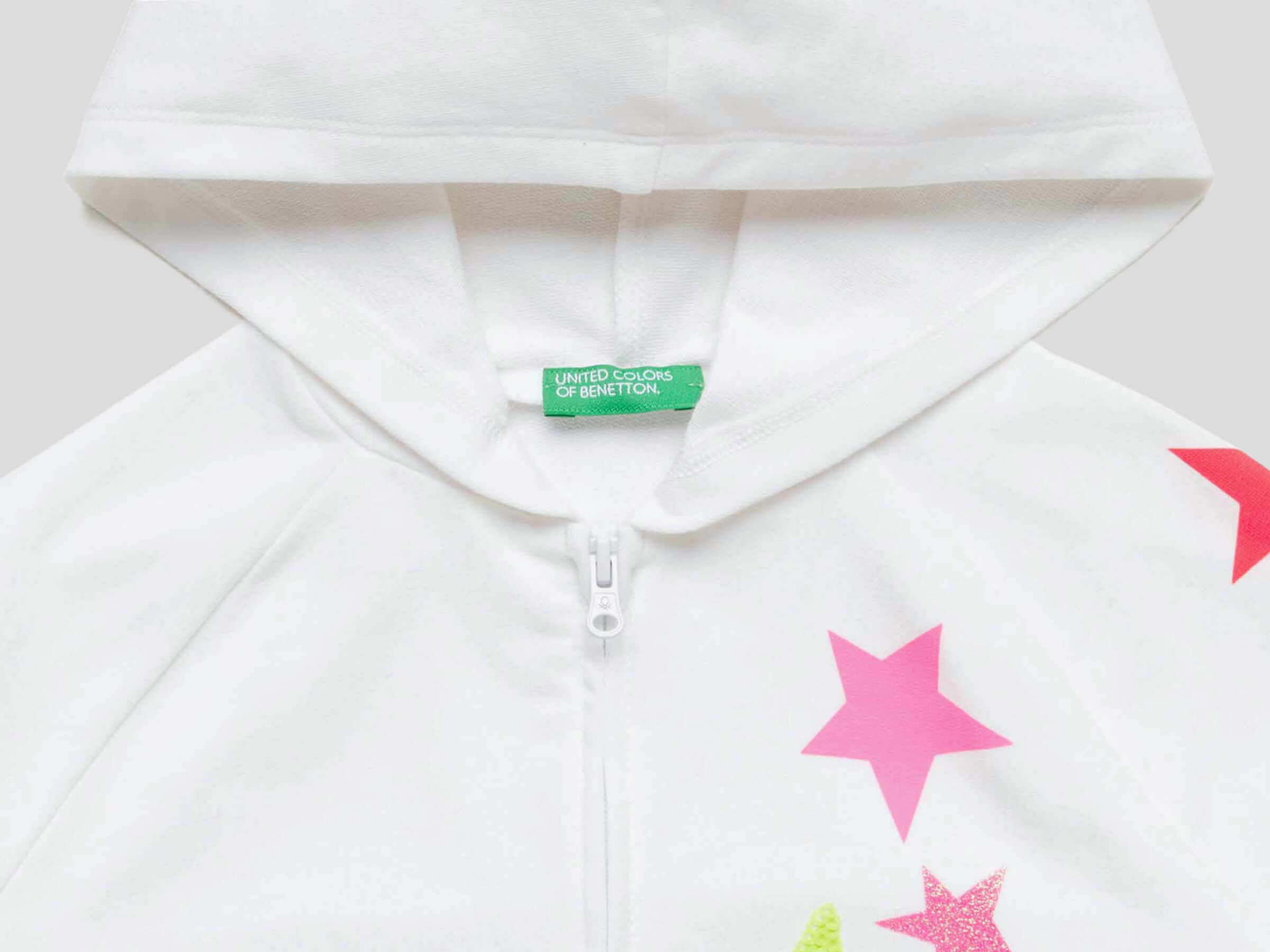 Sweatshirt mit Print und Pailletten image number null