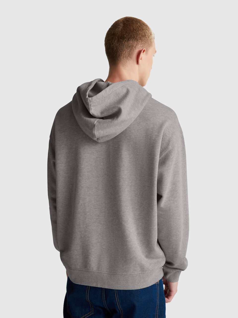SWEATER W/HOOD Homme image number null