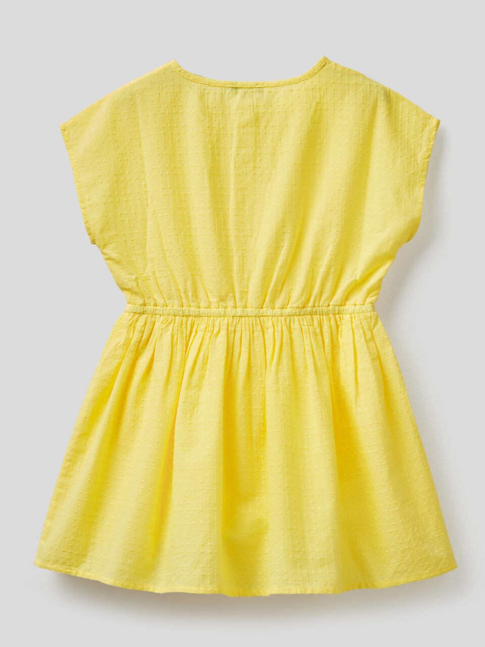 Besticktes Kleid aus reiner Baumwolle image number 2