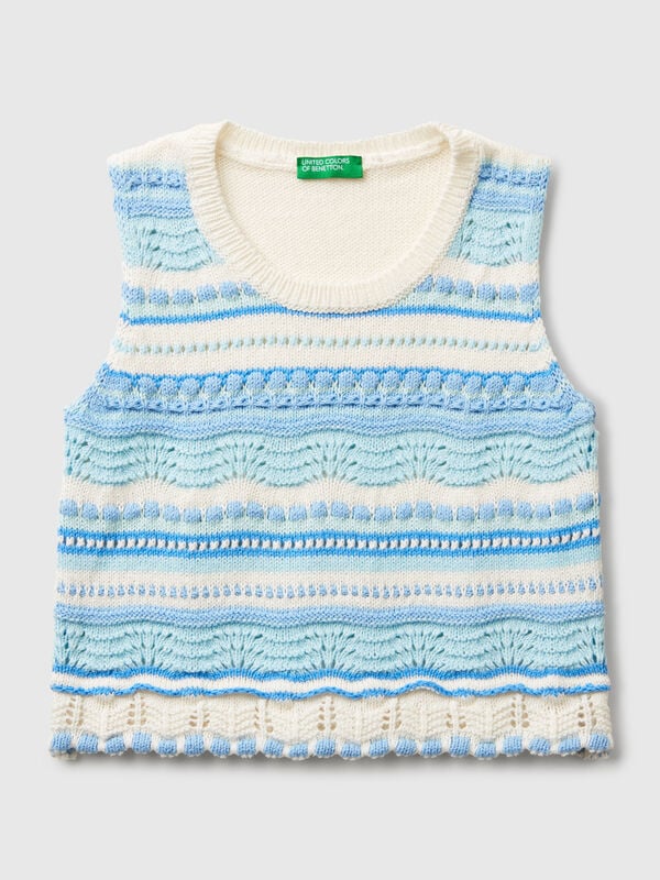 Knit stitch top Junior Girl