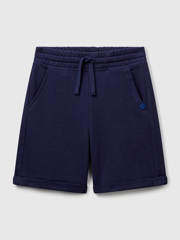 Bermuda en molleton pur coton Garçon