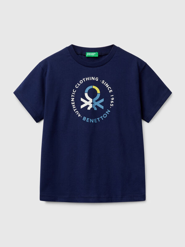 Kurzarm-T-Shirt aus 100% Baumwolle Jungen