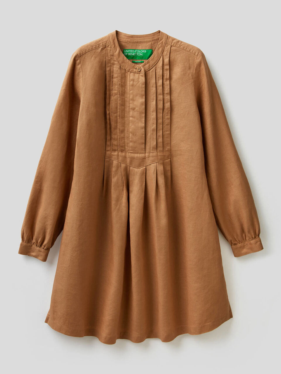 Robe courte 100% lin image number 1
