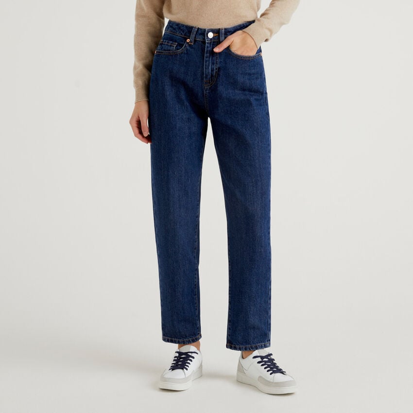 Jeans boyfriend 100% coton