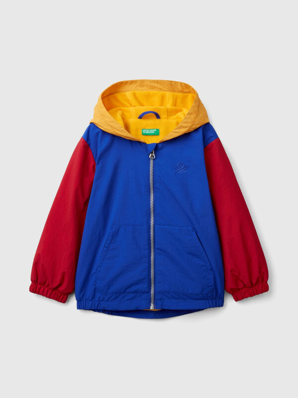 Blouson oversize à capuche Garçon