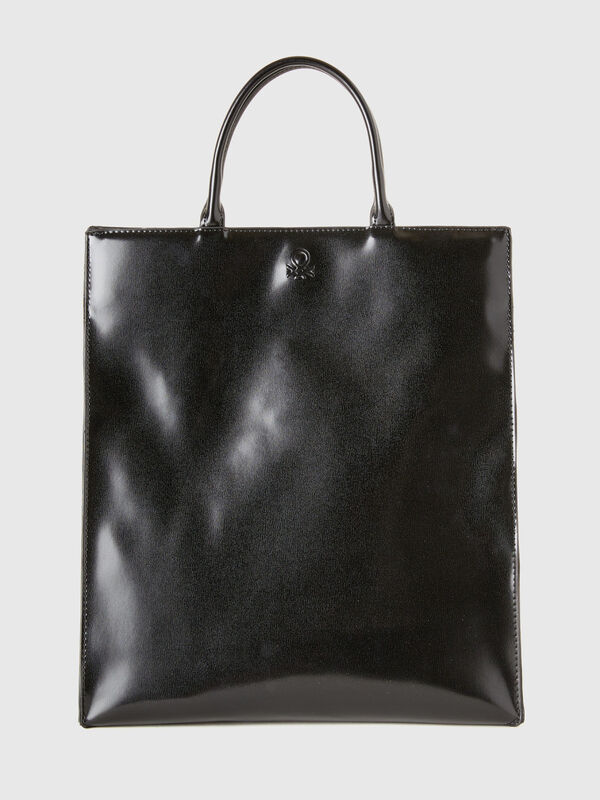 Matte look shopping bag Women