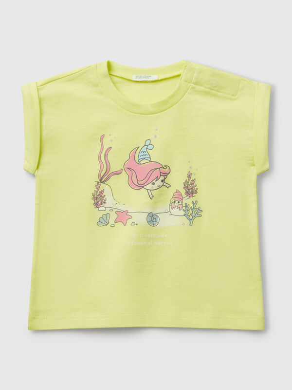 T-shirt à manches courtes avec imprimé Naissancede
