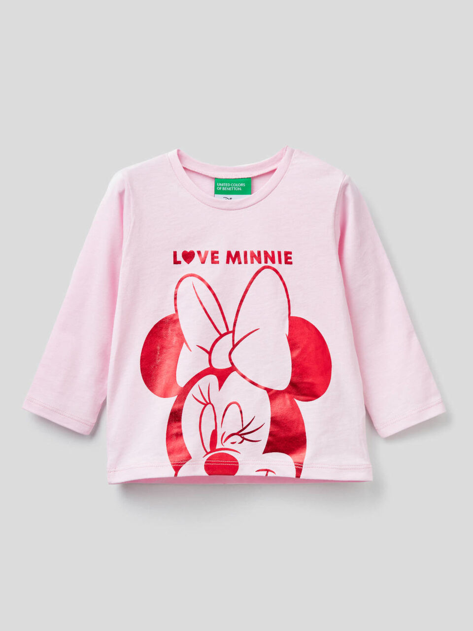 Minnie-T-Shirt mit langen Ärmeln image number 1